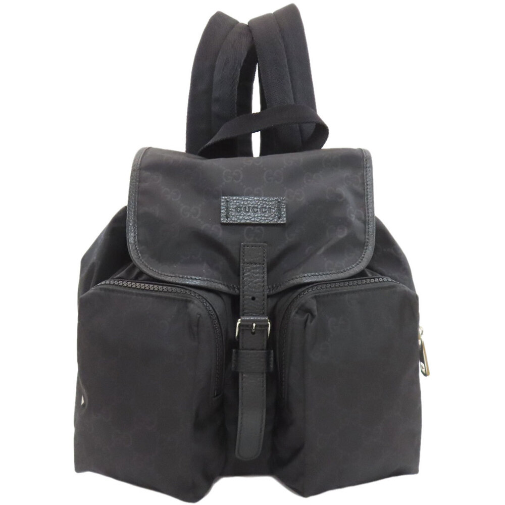 Gucci 510343 Outlet GG Pattern Backpack/Daypack Bag, Nylon Material, Women's ...